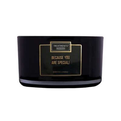 Treatments® - TSC02 - Bougie parfumée XL - Parce que vous êtes spécial - 600 grammes