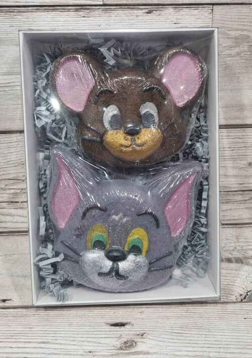 Cat and Mouse Bath Bomb Gift Set