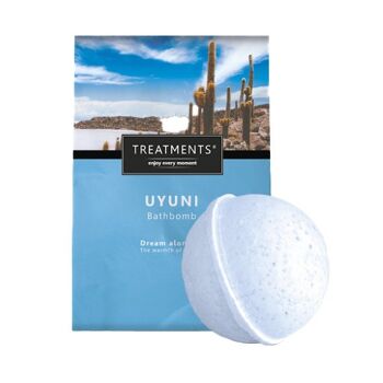 Treatments® - TU23 - Bombe de bain bien-être - Uyuni - 180 grammes