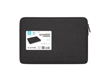 TECHANCY Housse pour ordinateur portable 13,3" en néoprène résistant pour ordinateur portable/ordinateur portable/étui de poche/tablette sac de transport pour iPad 13,3", tablette, ordinateur portable, etc. 1