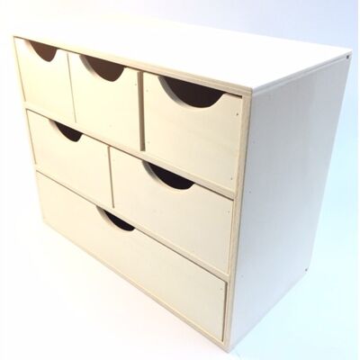 Wooden Chest of Drawers 123