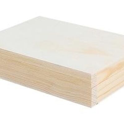 Natural Wood Box 30x20x6cm