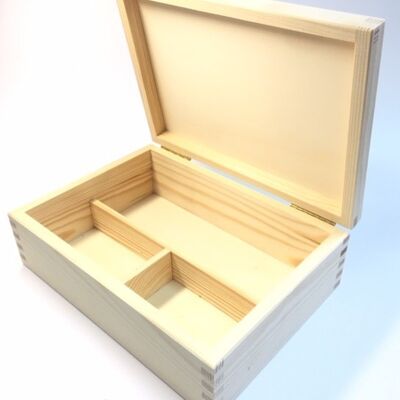 Wooden Box with Departments