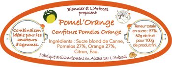 Confiture Pomelos Orange 2