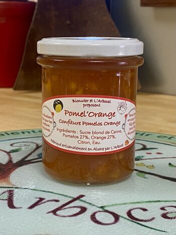 Confiture Pomelos Orange 1