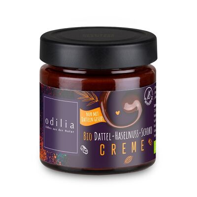 Crème Chocolat Datte Noisette Bio