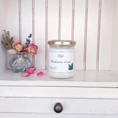 Cashmere and silk scented candle 200grs