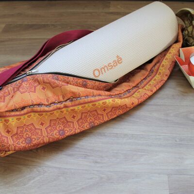 Ayurveda Printed Yoga Bag