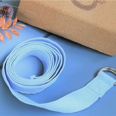 Blue Yoga Strap