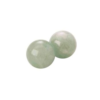 Boules de Relaxation Chinoises en Jade Vert 2