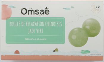 Boules de Relaxation Chinoises en Jade Vert 3