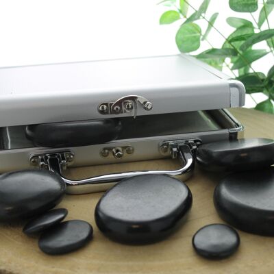 Hot stone massage case