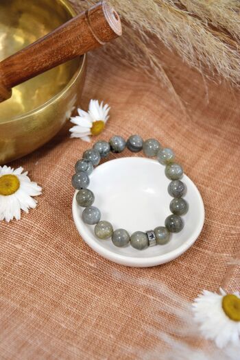 Bracelet Labradorite Perles rondes 10 mm 1