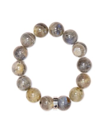Bracelet Labradorite Perles rondes 14 mm 2