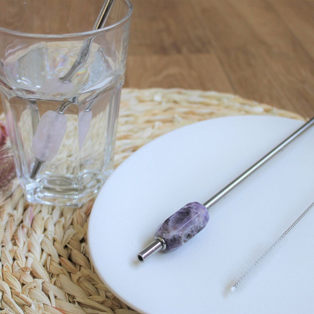 Paglia di metallo ametista