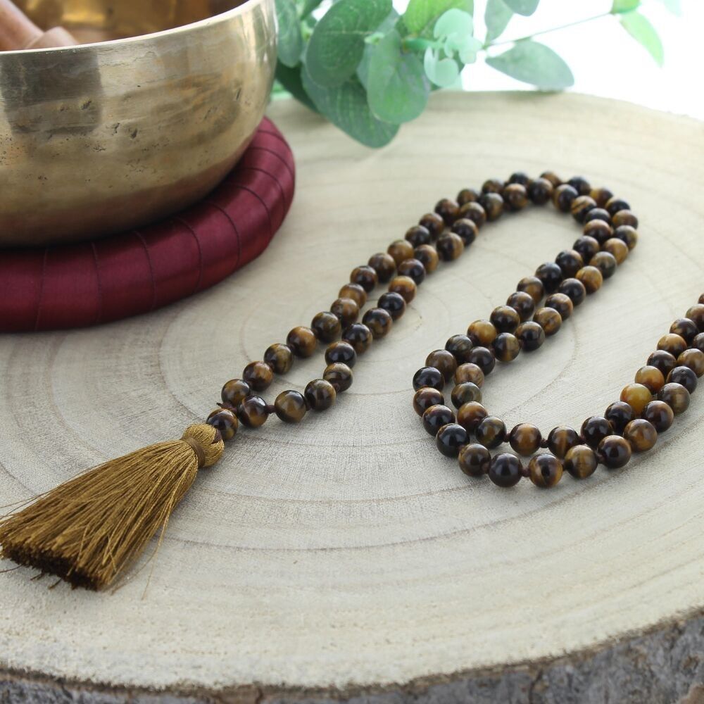 Tiger Eye Mala 108 perline