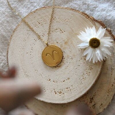 Aries Zodiac Necklace