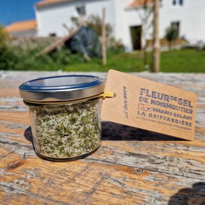 Fleur de Sel de Noirmoutier, Ail des Ours 70gr