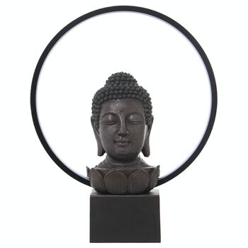 LAMPE LED BOUDDHA EN RÉSINE 30X12X38CM, CÂBLE: 160CM LL50414 1