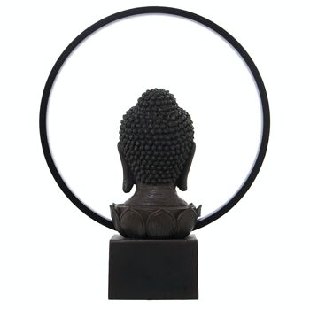 LAMPE LED BOUDDHA EN RÉSINE 30X12X38CM, CÂBLE: 160CM LL50414 3