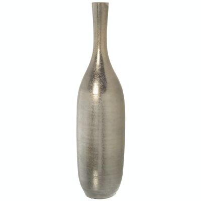 VASO CERAMICA 80CM ARGENTO °20X80CM LL59878
