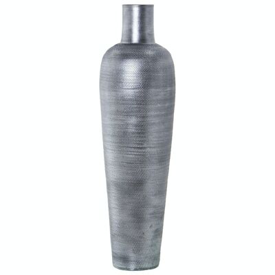 KERAMIKVASE 100CM GRAU/SILBER °26X100CM LL59904