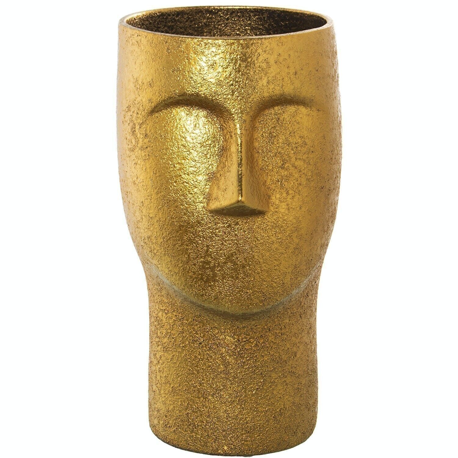 KERAMIKVASE GOLDGESICHT 36CM _°18X36CM LL60861