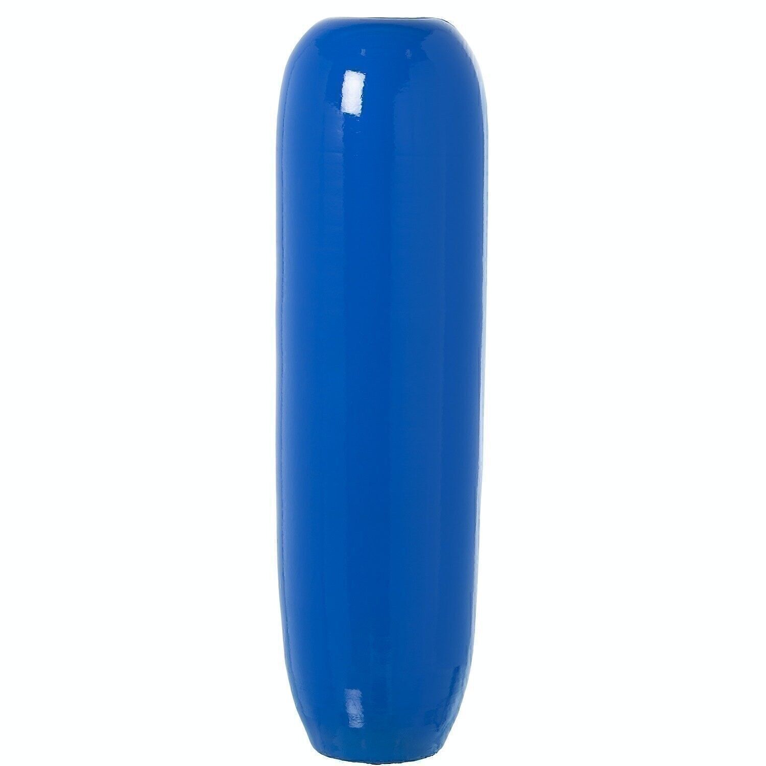 KERAMIKVASE 80CM BLAU GLÄNZEND _°21X80CM, MUND:°9CM LL60891