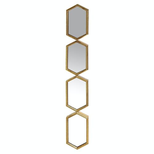 ESPEJO METAL DORADO 16X4X117CM LL71739