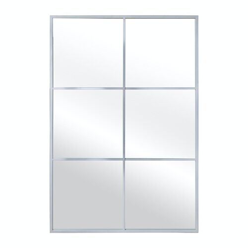 ESPEJO METAL BLANCO 80X120 CM.VENTANA _80X2X120CM LL71857