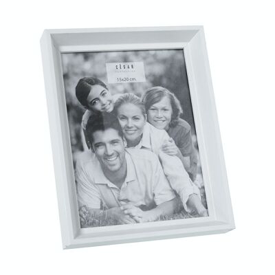 PHOTO HOLDER 15X20CM WHITE WOOD LL78108