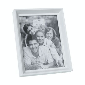 PORTE PHOTO 15X20CM BOIS BLANC LL78108