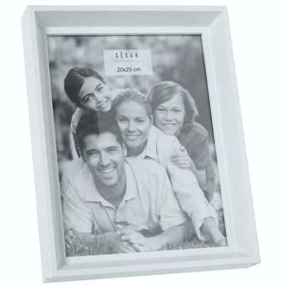 PORTE PHOTO 20X25CM BOIS BLANC LL78110