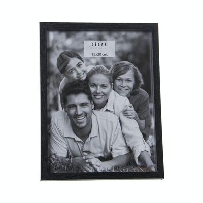 PORTE PHOTO BOIS 15X20CM EXT:16.8X21.8X2CM, DM+PAPIER LL78600