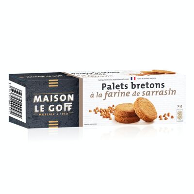 Breton palets with buckwheat flour