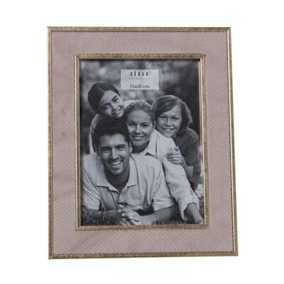 MELAMIN-FOTOHALTER 15X20CM MIT SAMT AUSSEN: 22X27X1,7CM LL78638