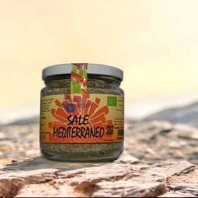 Organic Mediterranean Aromatic Salt 300gr