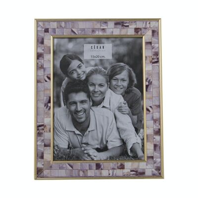 MELAMINE PHOTO HOLDER 15X20CM EXT:20.6X25.6X1.5CM LL78643