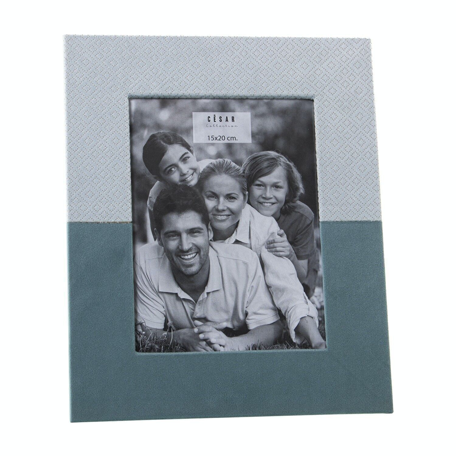 PORTAFOTOS MADERA 15X20CM C/TERCIOPELO 2 COLORES EXT:24X29X1,2CM, MADERA:DM LL78666