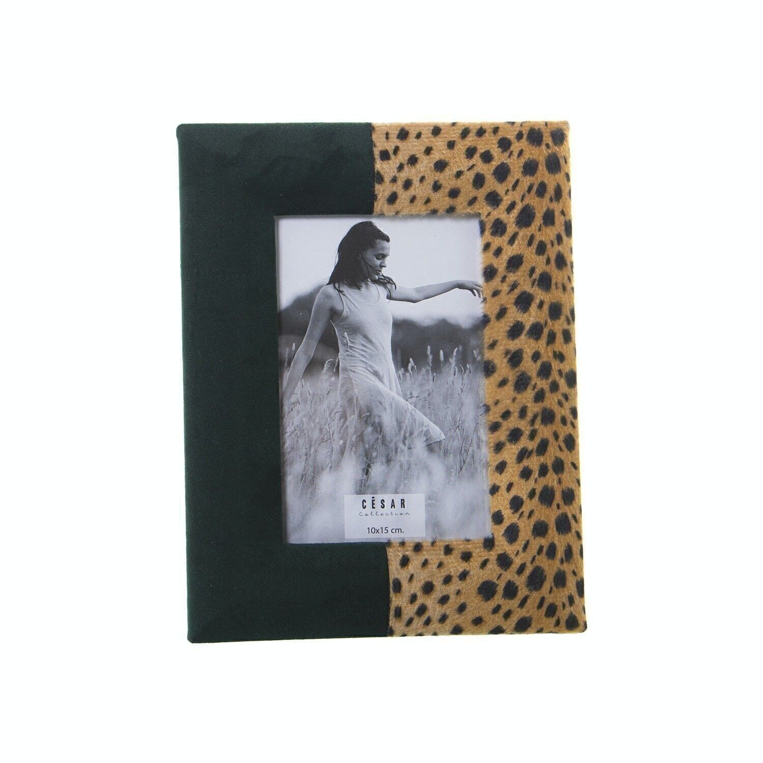 FOTOHALTER AUS HOLZ 10X15CM MIT SAMT 2 FARBEN AUSSEN: 17,6X22,6X1,2CM, HOLZ: DM LL78667