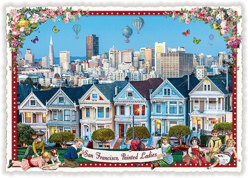 USA-Edition - San Francisco, Painted Ladies (SKU: PK1020)