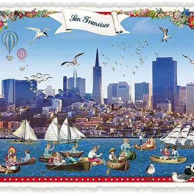 Edizione USA - San Francisco, Skyline (SKU: PK1018)