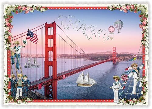 USA-Edition - San Francisco, Golden Gate Bridge (SKU: PK1017)