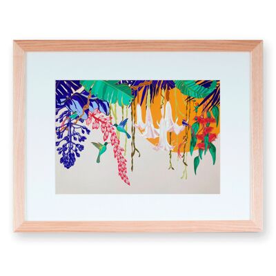 Art Print ‘Tropical Canopy’  A3