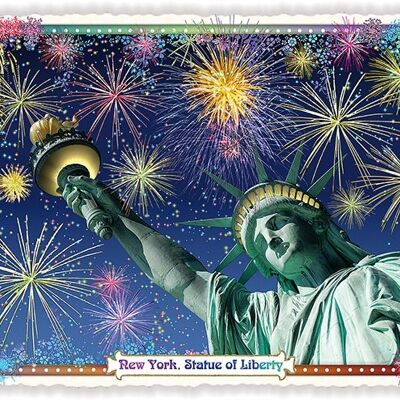 Edizione USA - New York, Statua della Libertà 2 (SKU: PK1002)