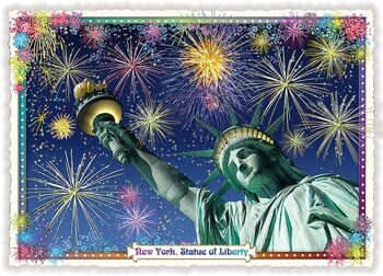 Édition USA - New York, Statue de la Liberté 2 (SKU : PK1002)