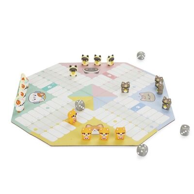 Jeu petits chevaux Kawaii - Jeu Ludo Purrchisi