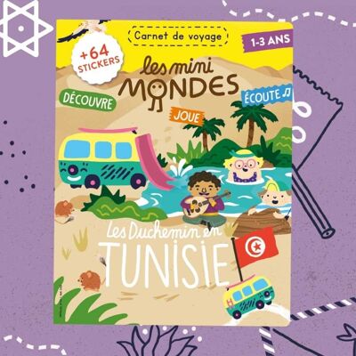 Tunisia - Activity magazine for children 1-3 years old - Les Mini Mondes