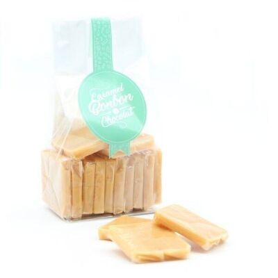 BITES DE CARAMELO Y AVELLANA - caja de 6 sobres de 150g