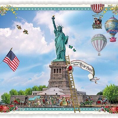 Edizione USA - New York, Statua della Libertà 2 (SKU: PK1001)